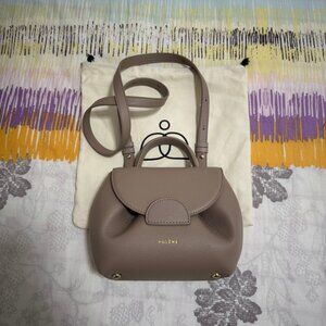 polene Numéro Un Nano Edition Textured Taupe